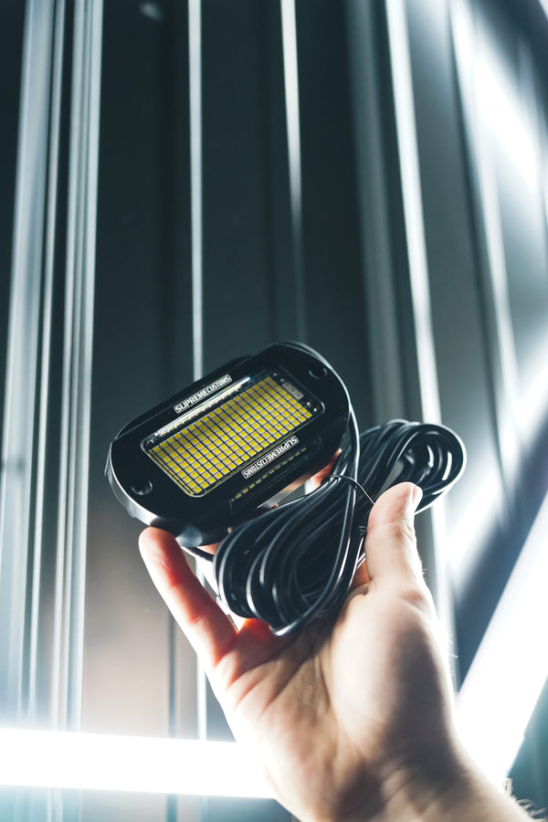 219LED Pure White Rock Lights - Plug and Play