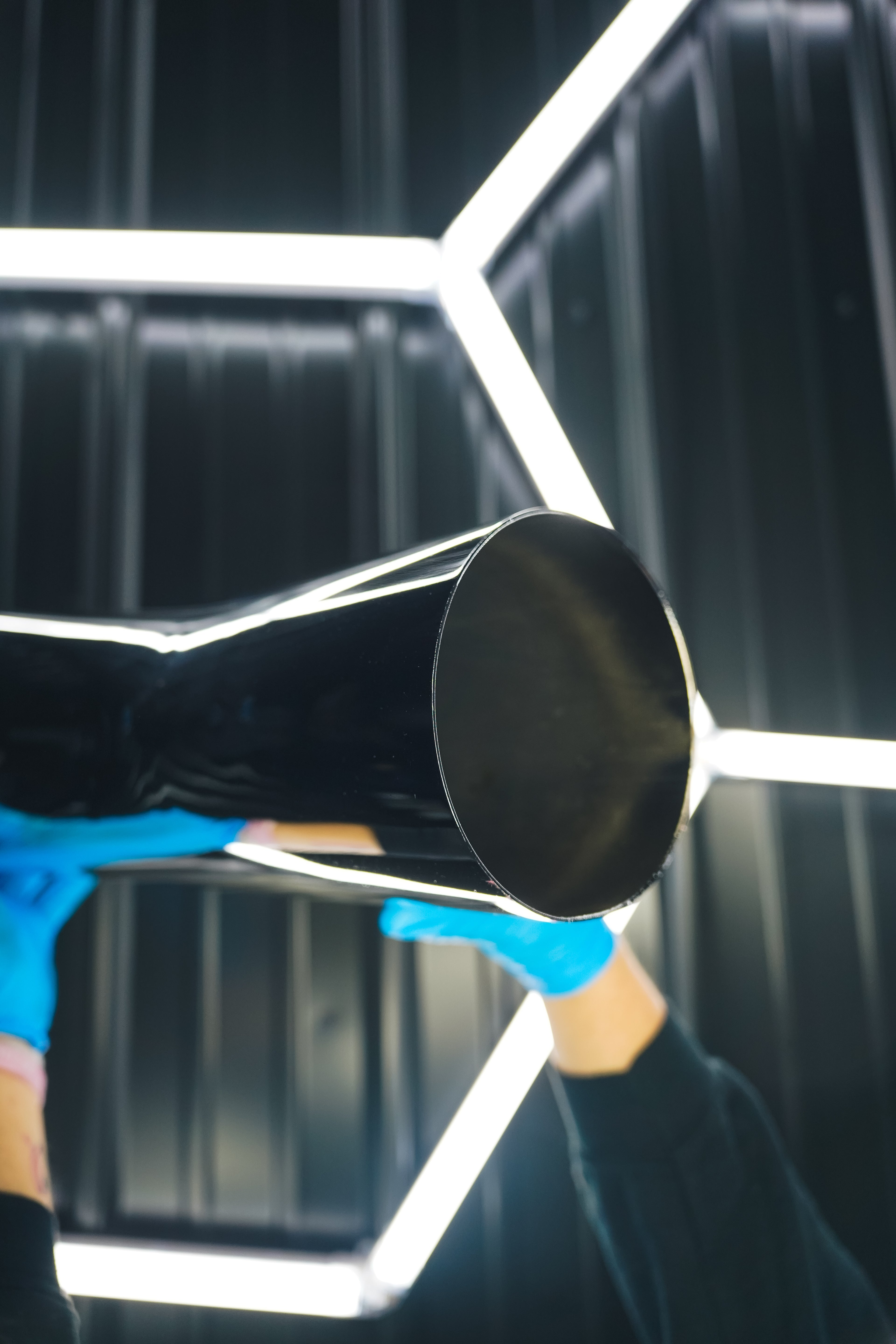 Polished Exhaust Elbow With Clamp